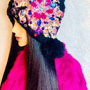 Knit Beanie Slouchy Hat